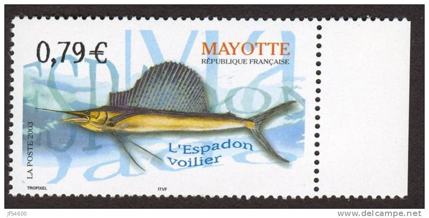 Mayotte No Yv 143 ** - Nuevos