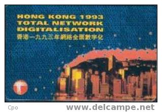 # HONG_KONG 11 Honk Kong 1993 Total Network  Digitalisation 50    Tres Bon Etat - Hong Kong