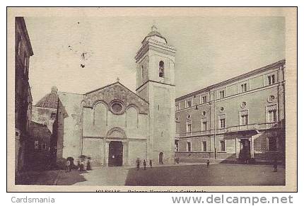 Iglesias(Sassari)-Palazzo Vescovile E Cattedrale-1929 - Iglesias