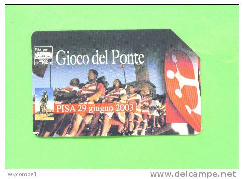 ITALY - Urmet Phonecard/Gioco Del Ponte/Tirage 315,000 - Public Ordinary