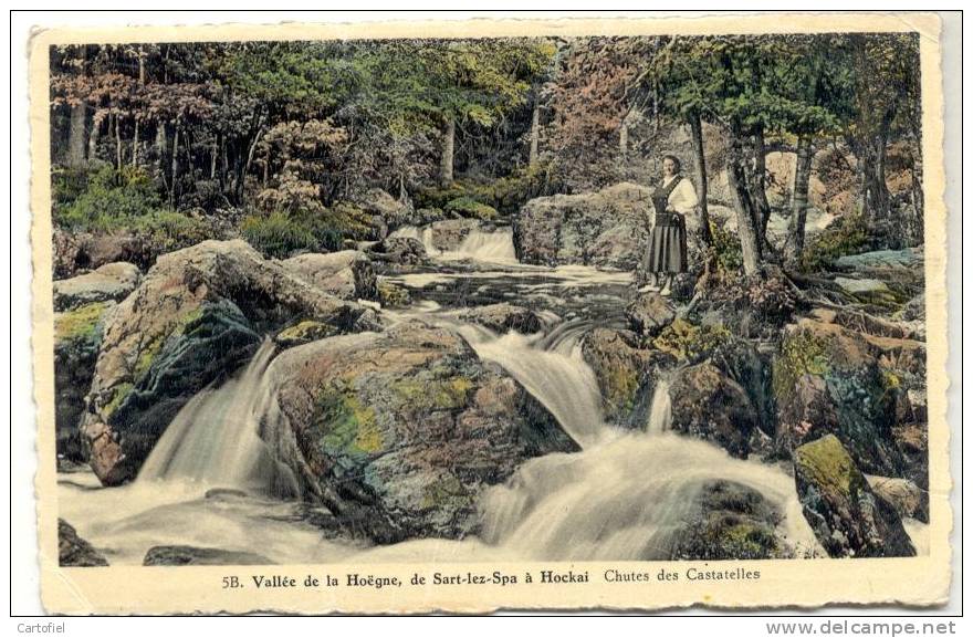 SART-LEZ-SPA- HOCKAI-VALLEE DE LA HOEGNE- CHUTES DES CASTATELLES - Jalhay