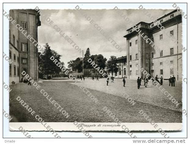 CARTOLINA FORMATO GRANDE INTERNO CONVITTO CICOGNINI PRATO ANIMATA VIAGGIATA - Prato