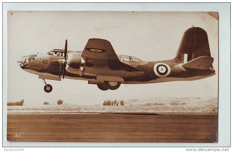 A Aviation Avion Plane Fighter In Europe Used Real Photo PPC - 1939-1945: 2ème Guerre