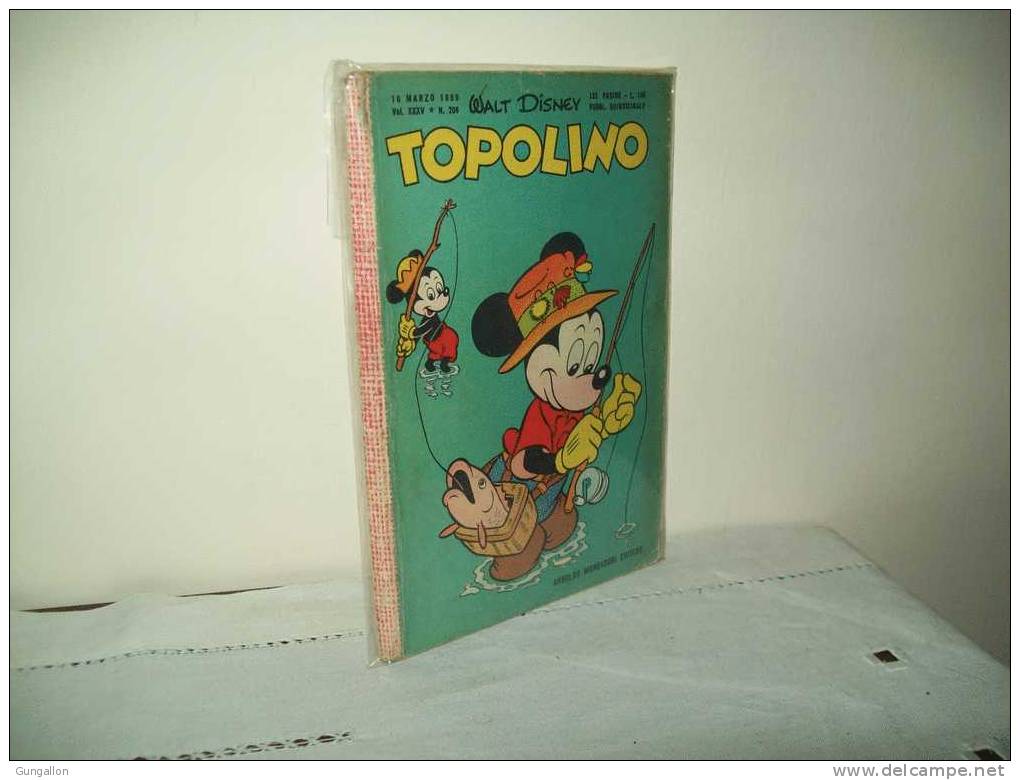 Topolino (Mondadori 1959) N. 206 - Disney