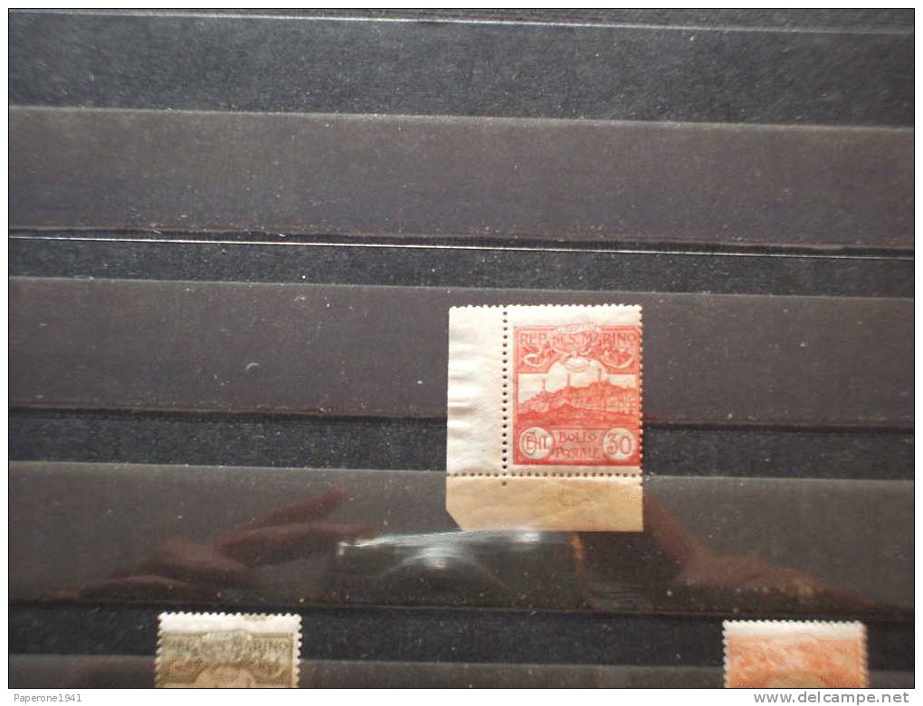SAN MARINO-1903 VEDUTA 30c. - NUOVO(++). - Unused Stamps