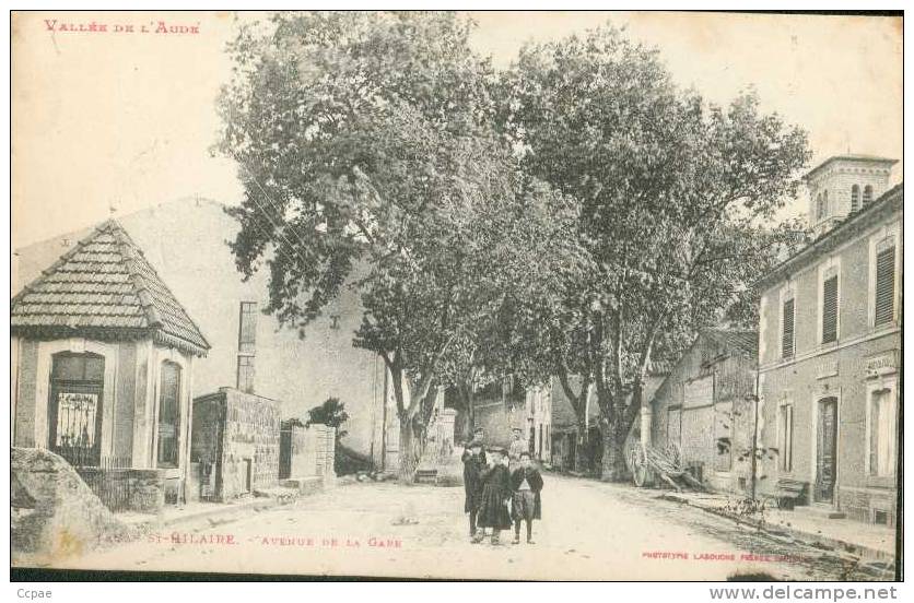 Avenue De La Gare. - Saint Hilaire