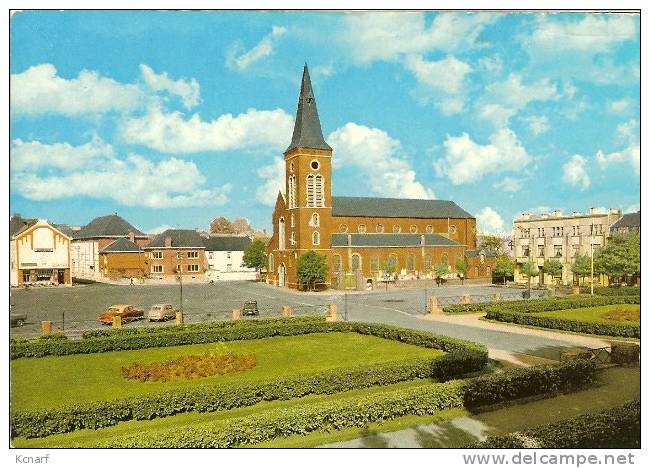 CP De TAMINES " L'église " . - Sambreville