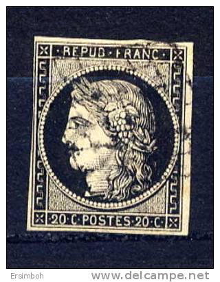 N° 3A Cote 70€ - 1849-1850 Ceres