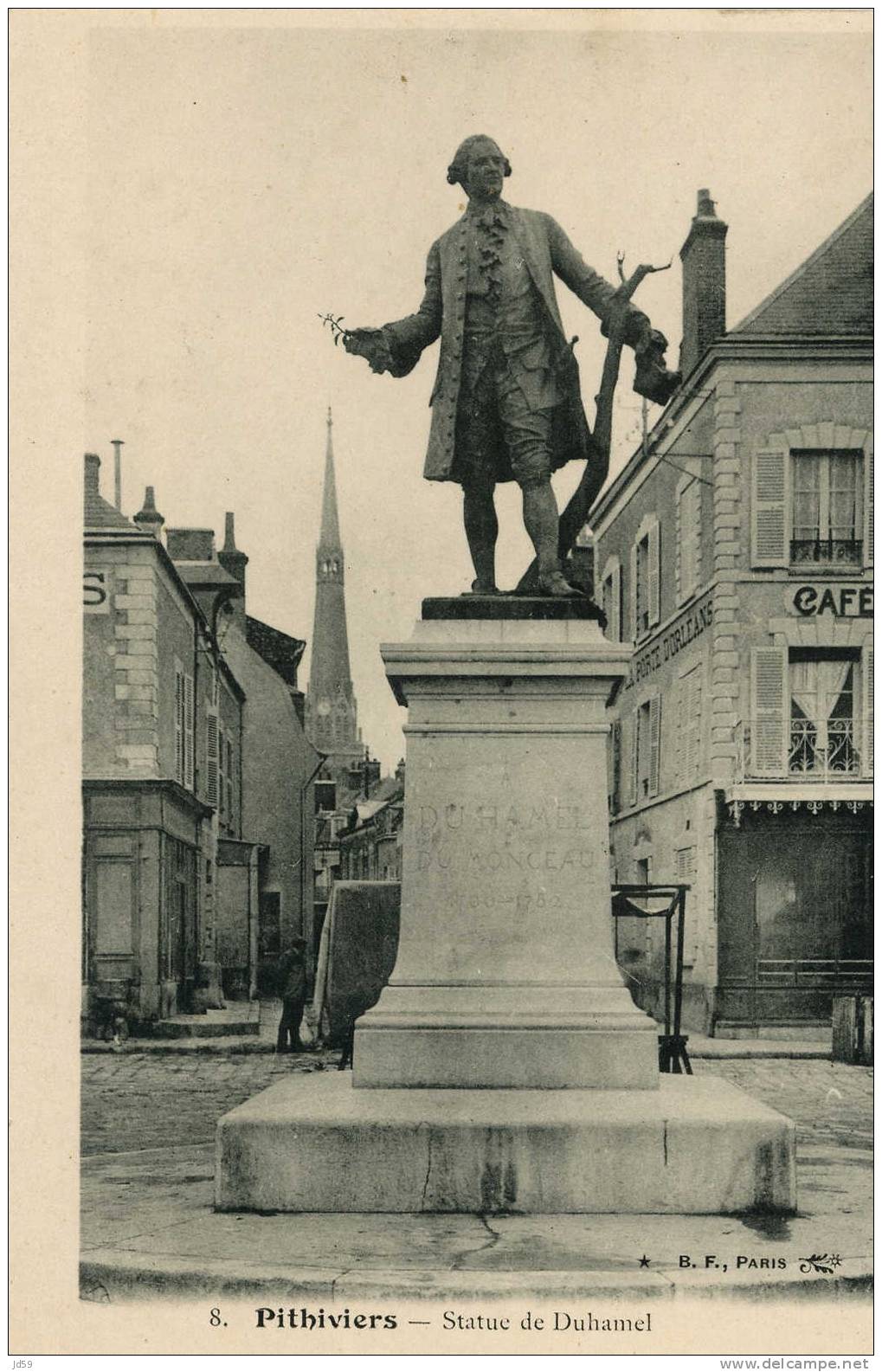 45 PITHIVIERS - Statue De Duhamel - Pithiviers