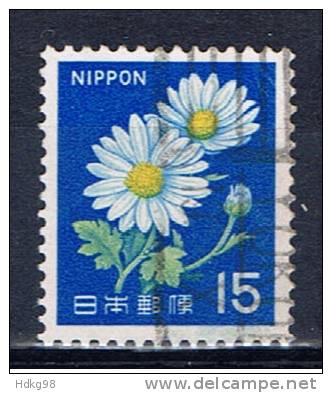 J+ Japan 1966 Mi 931 Blume - Usados