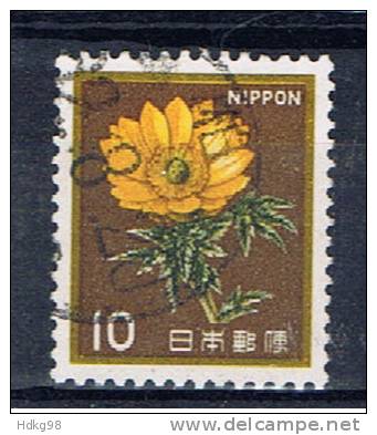 J Japan 1982 Mi 1517 Adonisröschen - Used Stamps