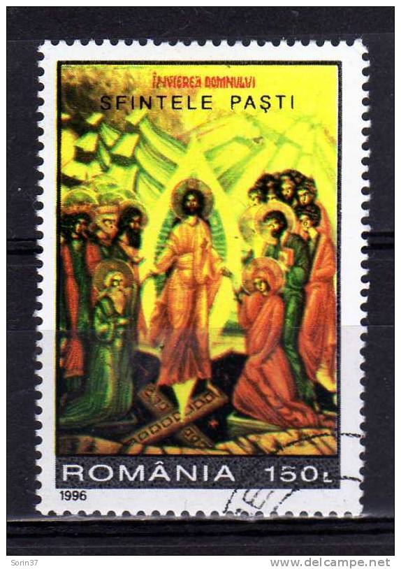 RUMANIA / ROMANIA / ROUMANIE   Año 1996 Yvert Nr.4310 Usada  Pascua - Usado