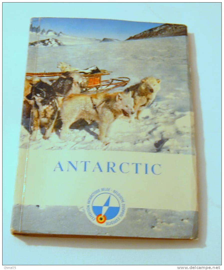 Album ANTARTIC  Chromos COTE D´OR 1960  En Néerlandais Belgisch   Logo Et Couverture HERGE   Complet - Autres & Non Classés