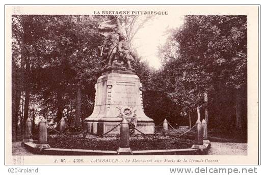 Lamballe - Le Monument Aux Morts De La Grande Guerre :  Achat Immédiat - Lamballe