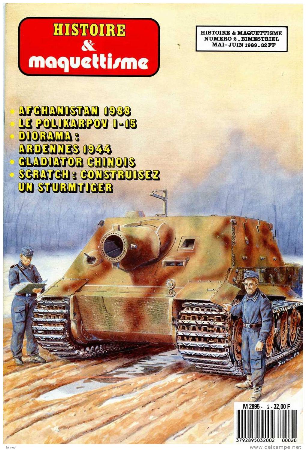 Histoire Et Maquettisme N°02 Mai-Juin 1989 - Frankreich