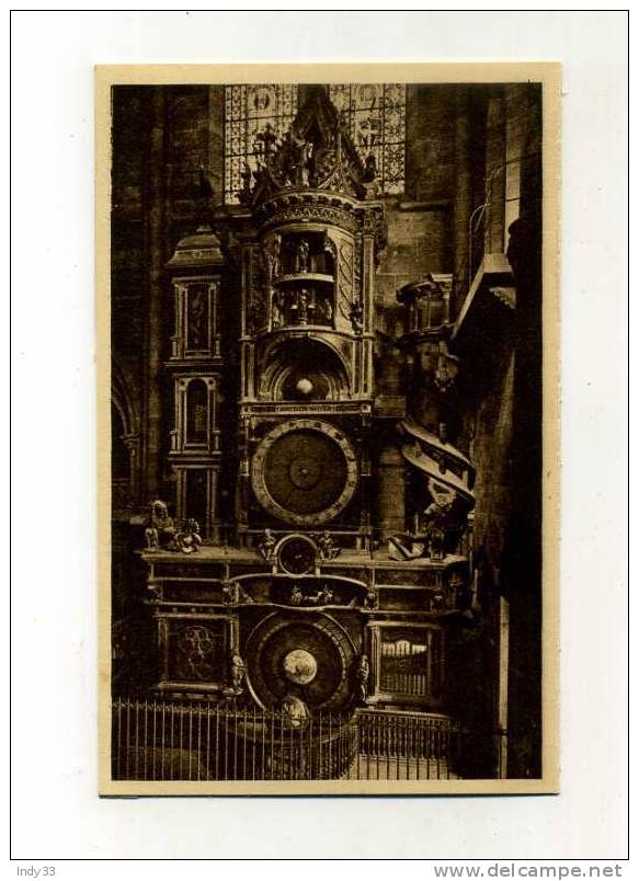 - BAS RHIN . STRASBOURG . CATHEDRALE . HORLOGE ASTRONOMIQUE - Horloges