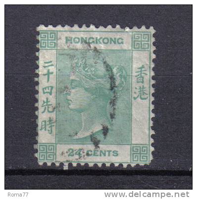 G11297 - HONG KONG , 24 Cents N. 15 - Used Stamps