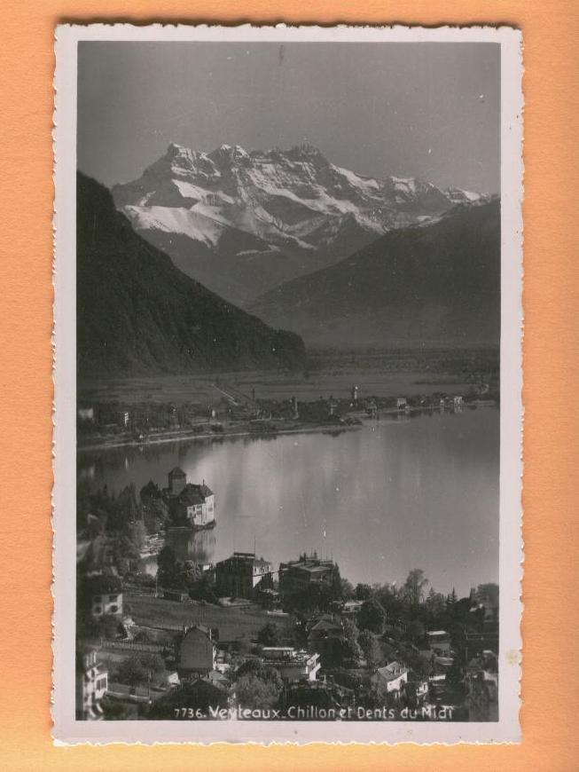 H047 Veytaux, Chillon Et Dents Du Midi. Circ. Sous Enveloppe - Veytaux