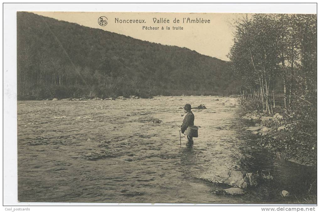 BELGIUM  Nonceveux, Valle De L'Ambleve, EX PC Mailed 1920, Edit. Nels - Amel