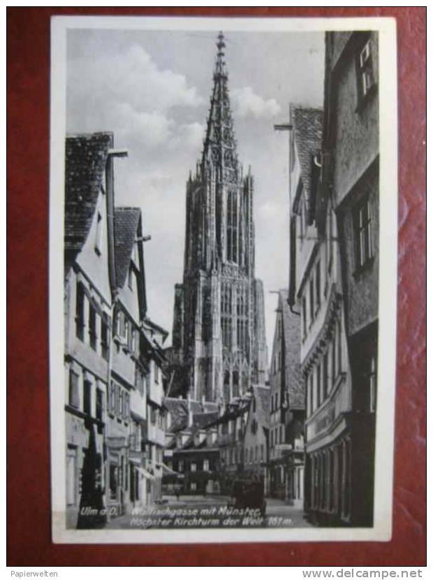 Ulm - Walfischgasse Münster - Ulm