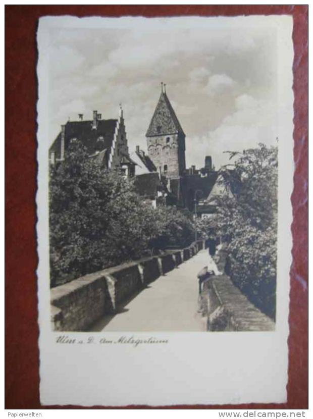 Ulm - Stadtmauer Metzgerturm - Ulm