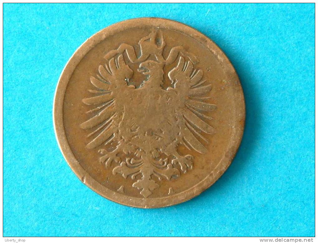 1874 A - 2 PFENNIG / KM 2 ( For Grade, Please See Photo ) ! - 2 Pfennig