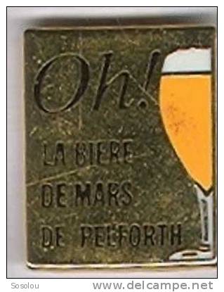 Oh ! La Biere De Mars De Pelforth, Le Verre De Biere - Bierpins