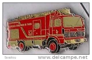 Le Camion De Pompier De Paris - Firemen