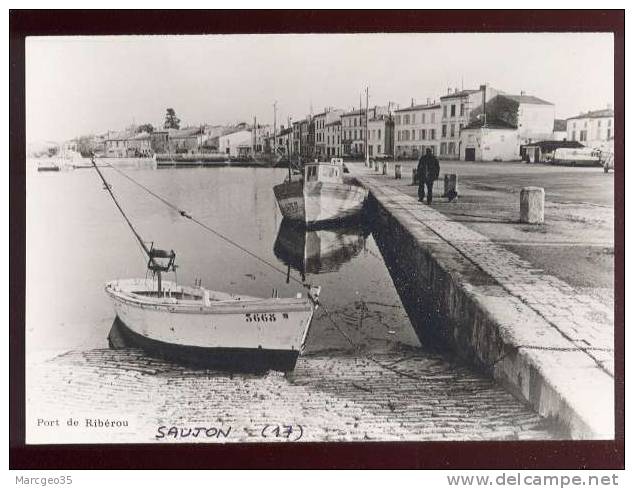 Port De Ribéron Saujon édit.souchard  Belle Cpsm - Saujon