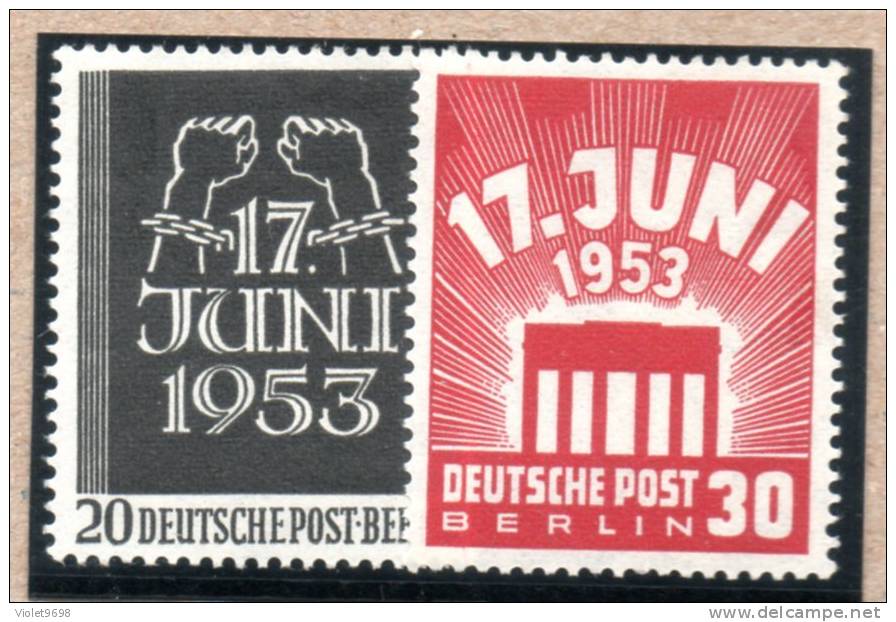 ALLEMAGNE Berlin : TP N° 96/97 ** - Unused Stamps