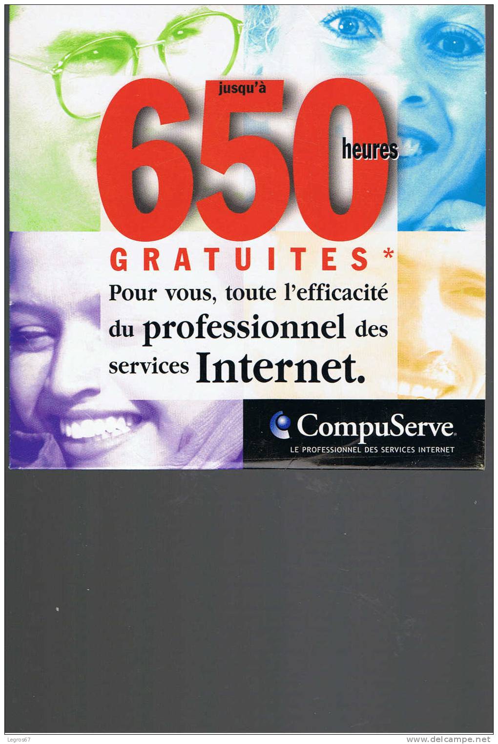 KIT INTERNET COMPUSERVE CEGETEL 650 H - Internetanschluss-Sets