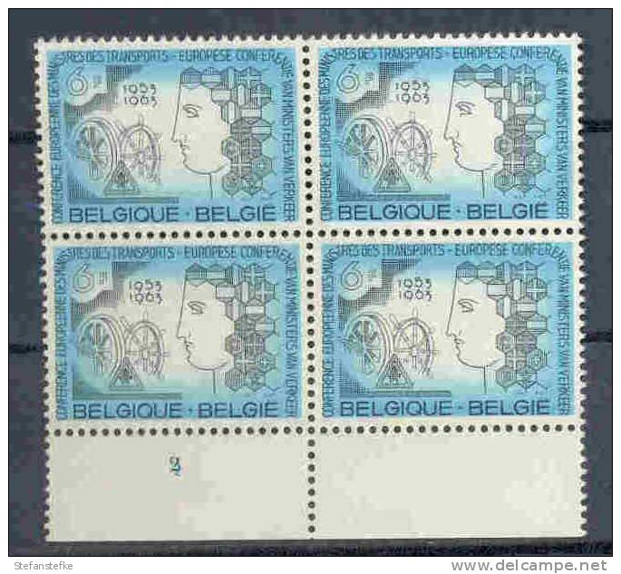 Belgie Belgique Ocb Nr :  1253 ** MNH  (zie Scan) Plaatnummer 2 - 1961-1970