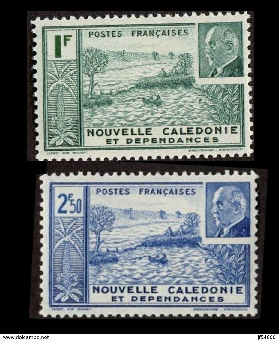 Nouvelle Calédonie 193 * , 194** - Neufs