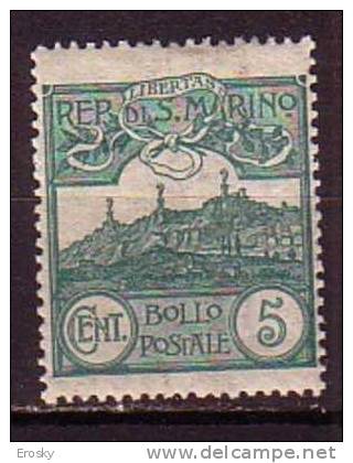 Y6503 - SAN MARINO Ss N°35 - SAINT-MARIN Yv N°35 * - Unused Stamps