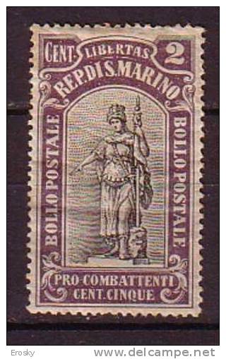 Y6529 - SAN MARINO Ss N°54 - SAINT-MARIN Yv N°53 * - Unused Stamps