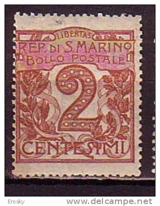 Y6551 - SAN MARINO Ss N°69 - SAINT-MARIN Yv N°68 * - Unused Stamps