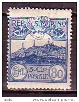 Y6563 - SAN MARINO Ss N°78 - SAINT-MARIN Yv N°77 * - Unused Stamps