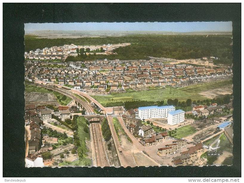 CPSM - En Avion Au-dessus De HOMECOURT (54) - Vue Aérienne La Petite Fin ( Cité Ouvrière HLM H.L.M. LAPIE 9) - Homecourt