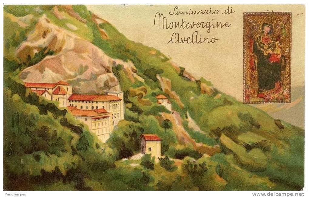 AVELLINO  -  Santuario Di MONTEVERGINE - Avellino