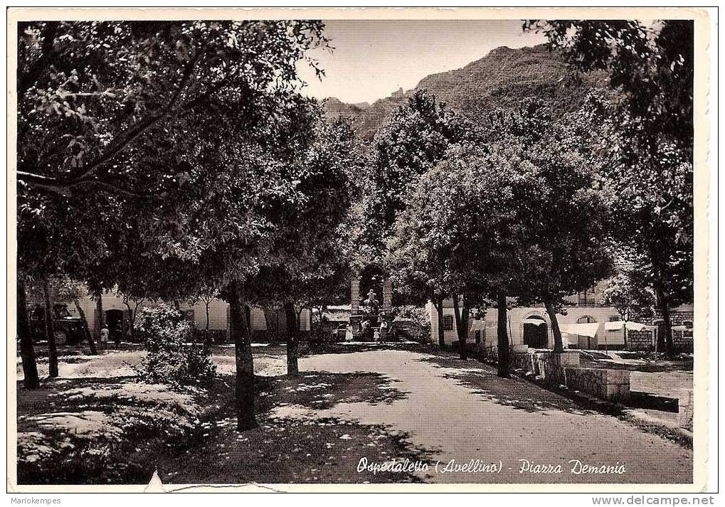 OSPEDALETTO  (  Avellino  )  -  Piazza Demanio - Avellino