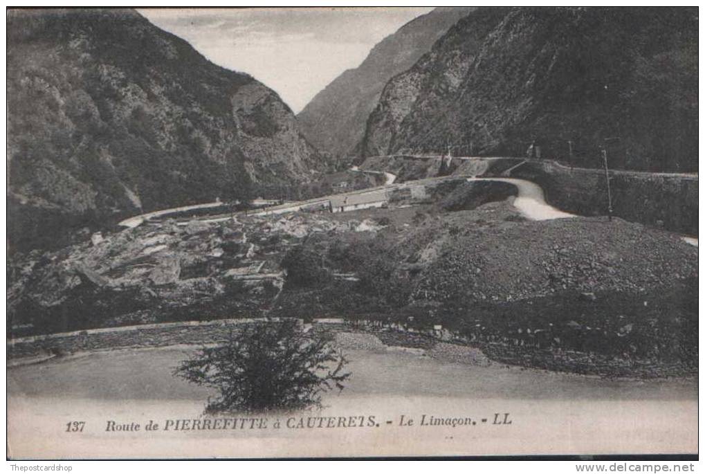 CPA FRANCE 65 N° 137 - Route De Pierrefitte à Cauterets - Le Limacon - Cauterets