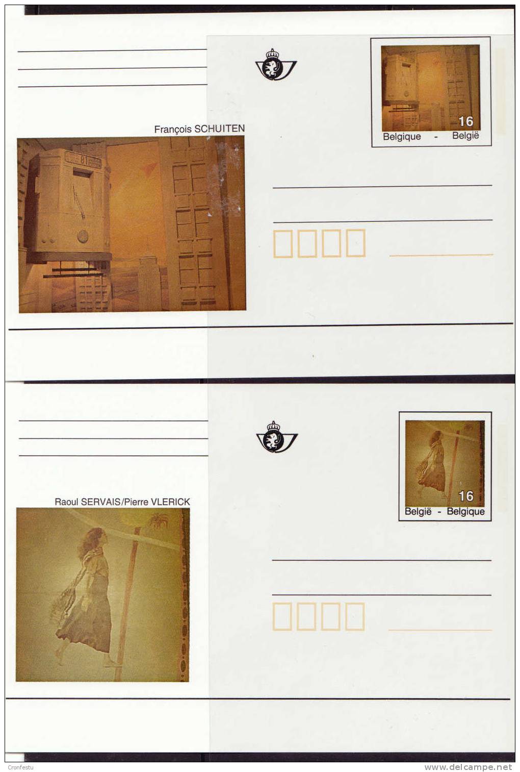 CA 48 - 49 Oeuvres D'art Du Metro - Geïllustreerde Briefkaarten (1971-2014) [BK]