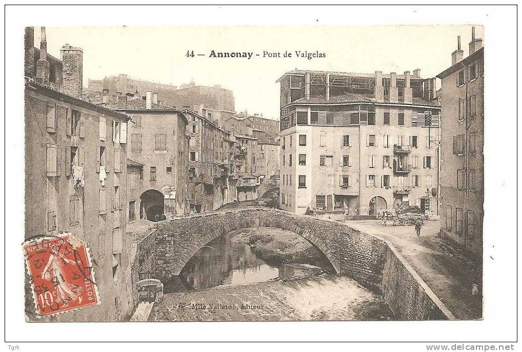 Annonay  Le Pont De Valgelas - Annonay