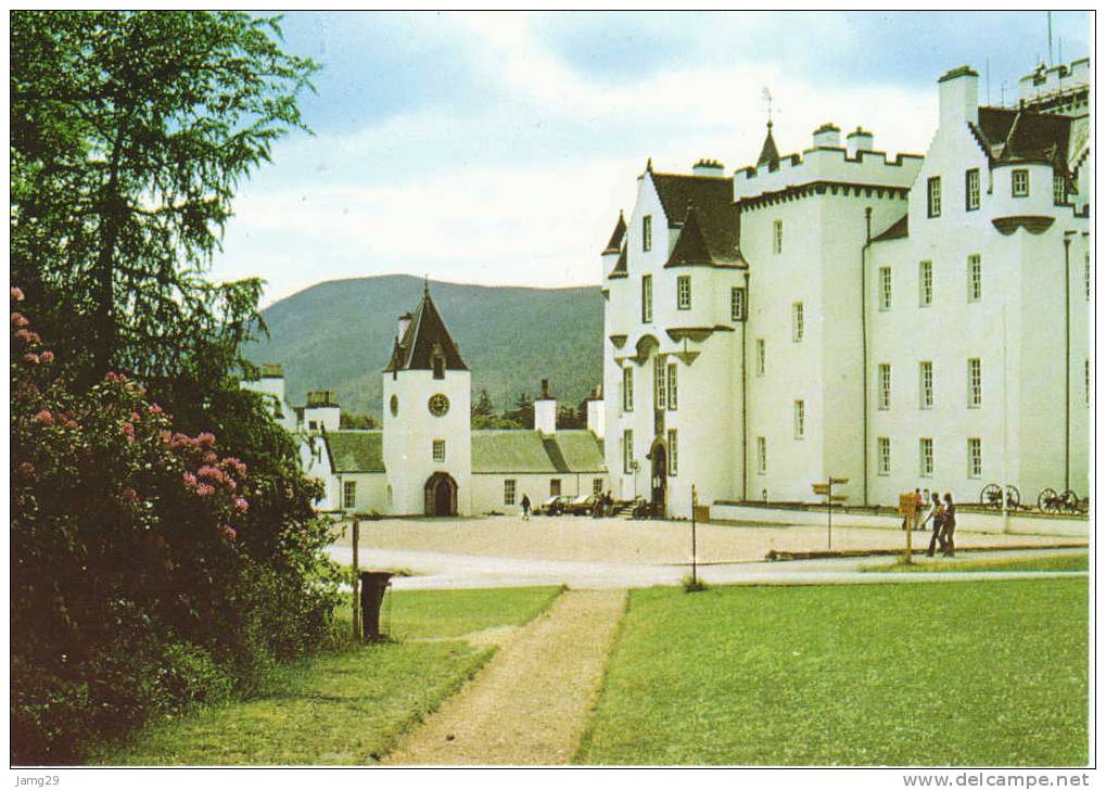 U.K., Blair Atholl, Scotland, Blair Castle, Ca. 1990 - Perthshire