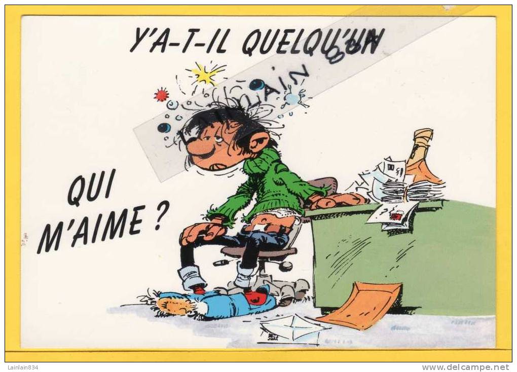 - 412 - LAGAFFE -  By Franquin, 1994, Y´A-T-IL QUELQU´UN QUI M´AIME..?, Non écrite, Trés Bon état. - Comics