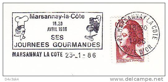 1986 France 21 Marsannay La Cote Journees Gourmandes Wine Food Festival Vineyard Vigna Vino Enologia Cucina - Vins & Alcools