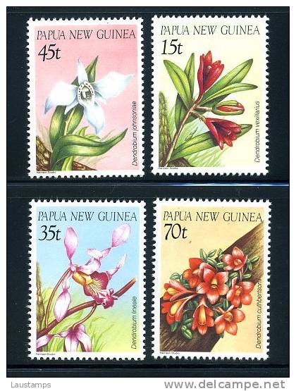 Papua New Guinea 1986 Orchids MNH - Papouasie-Nouvelle-Guinée