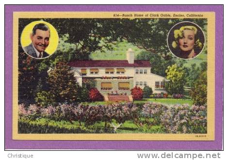 Ranch Home Of Clark Gable, Encino, Cal.  1930-40s - Other & Unclassified