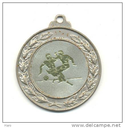 QUEUE DU BOIS - Médaille Souvenir D'un Tournoi De Football En 1988 - Andere & Zonder Classificatie