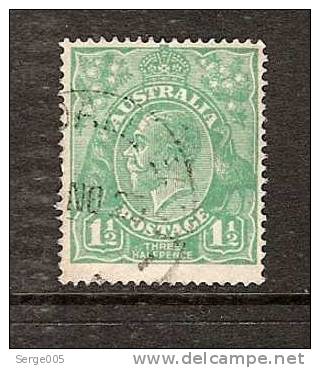 AUSTRALIE  OBLITERE * VENTE No   XD  /  18   KING George V  Simple WMK Perf. 14 - Used Stamps